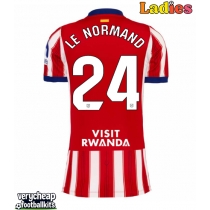 Atletico Madrid Robin Le Normand #24 Replica Home Shirt Ladies 2026-27 Short Sleeve